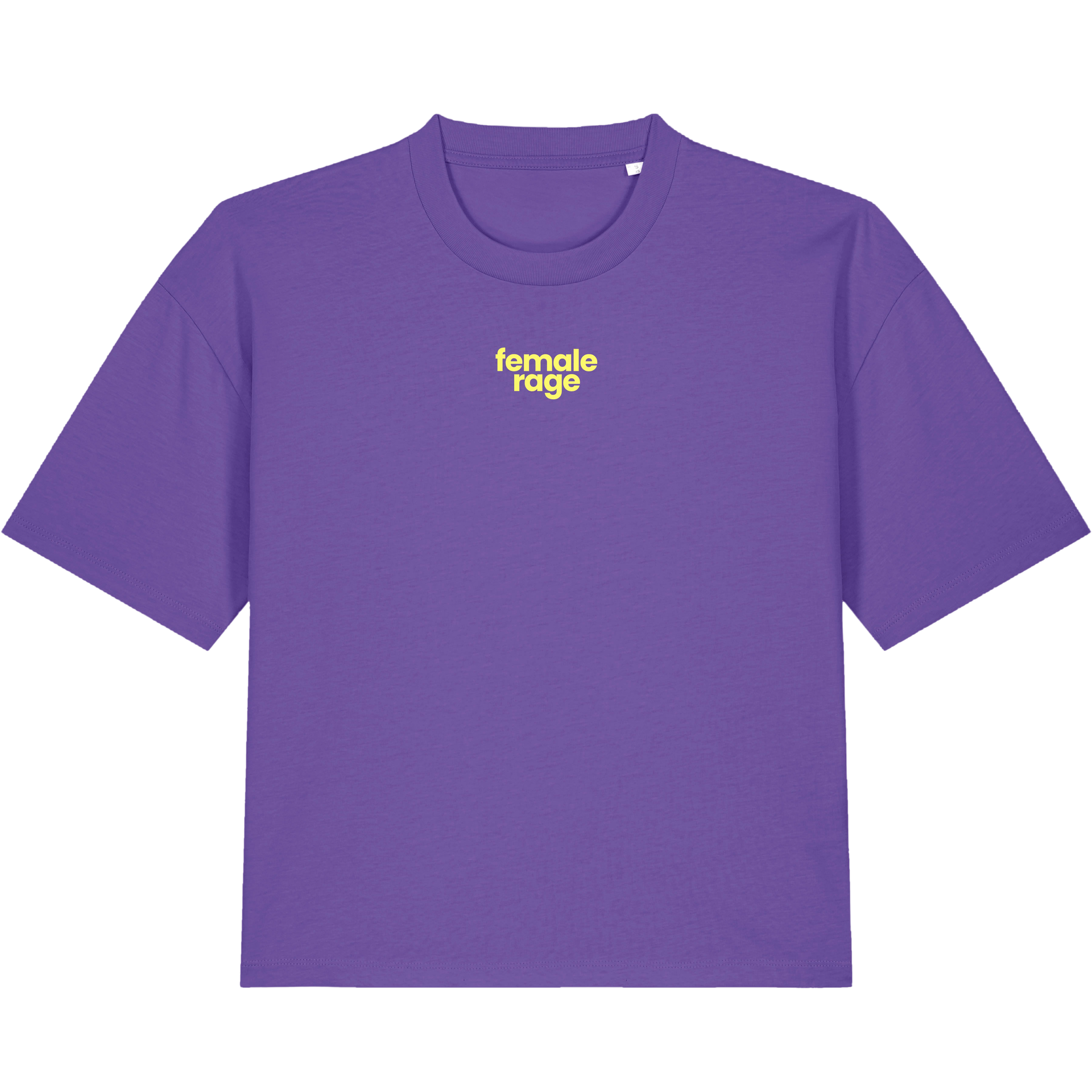 bxt trope tee 'female rage' - boxy